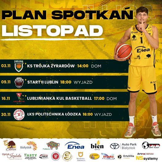 Artykuł na temat: Listopadowy plan spotkań